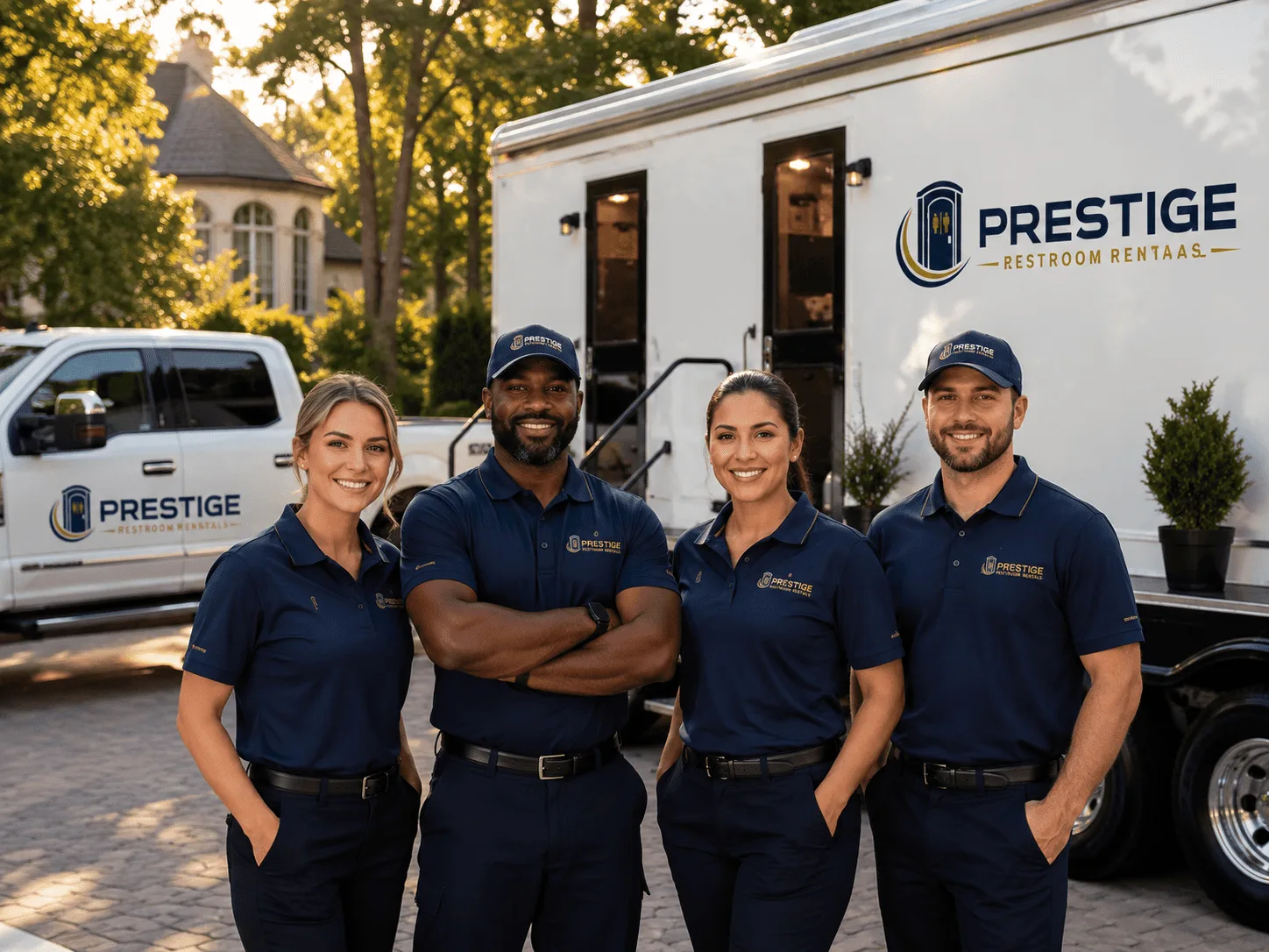 Trusted Luxury Portable Restrooms company in Covington, OK
